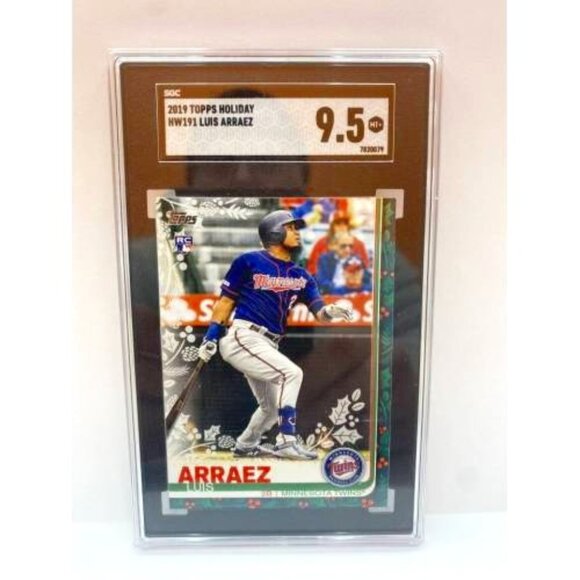2019 Topps Holiday Luis Arraez #HW191 Graded 9.5 (MISC14)